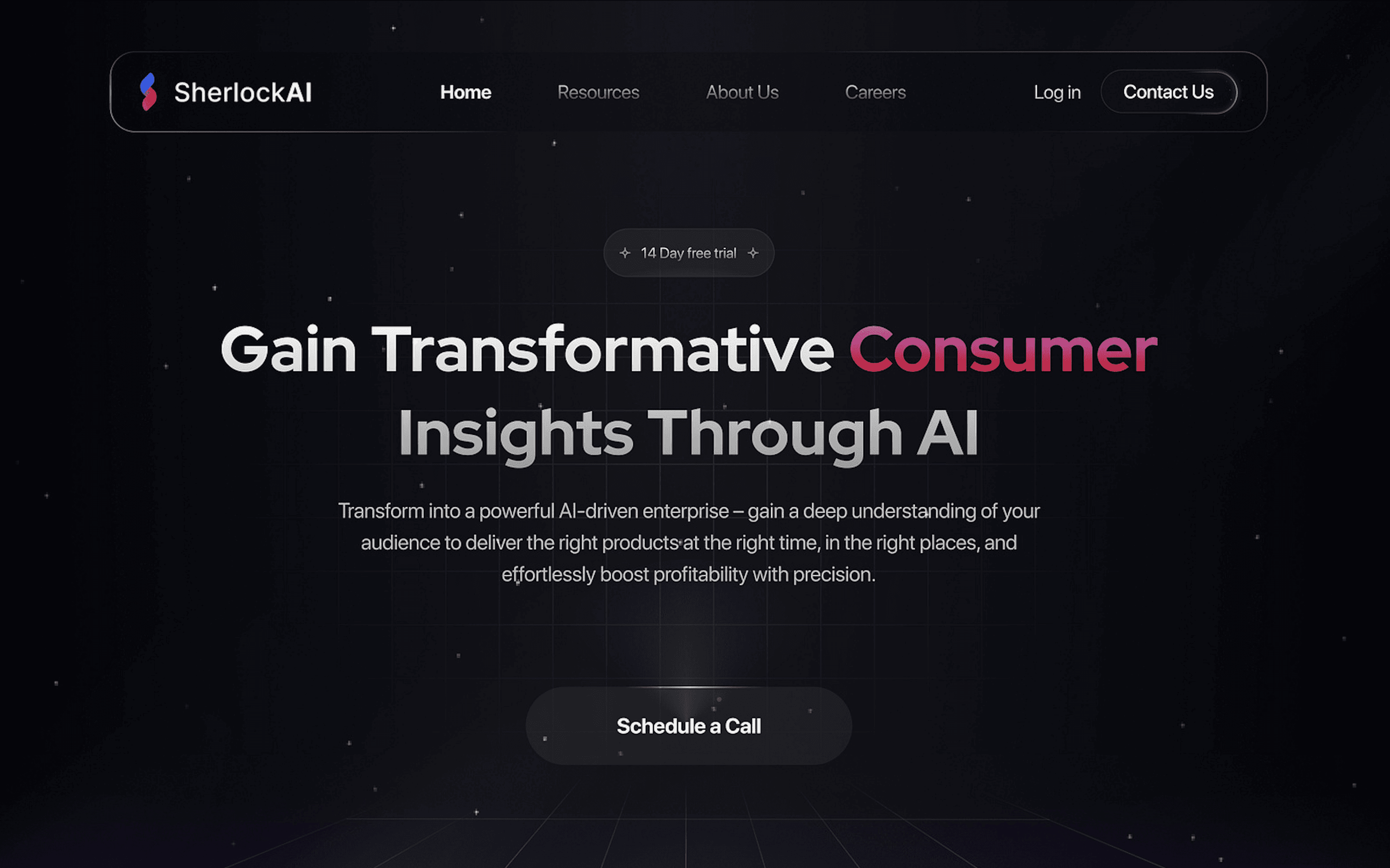 SherlockAI Redesign -Website Redesign