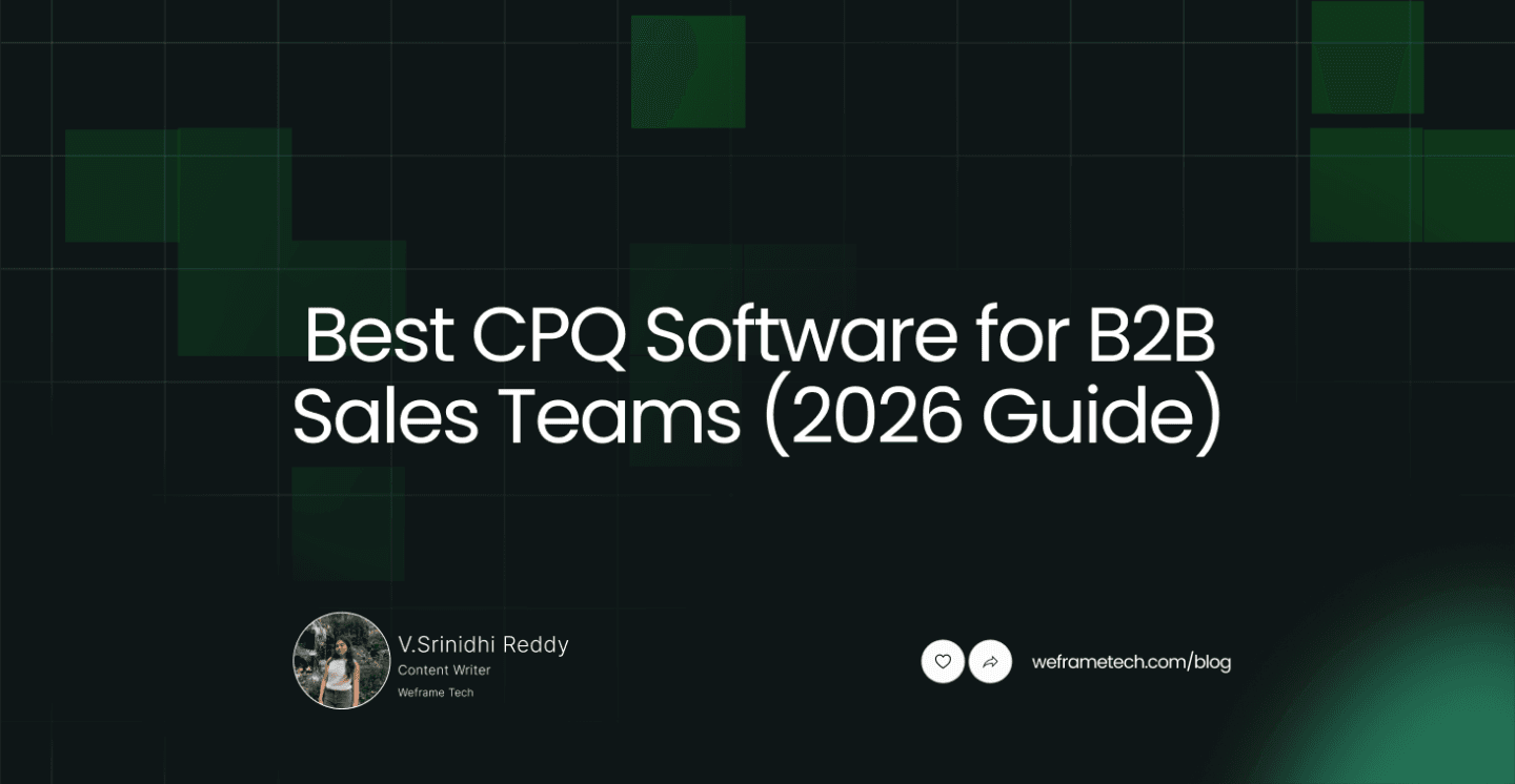 Best CPQ Software for B2B Sales Teams (2026)
