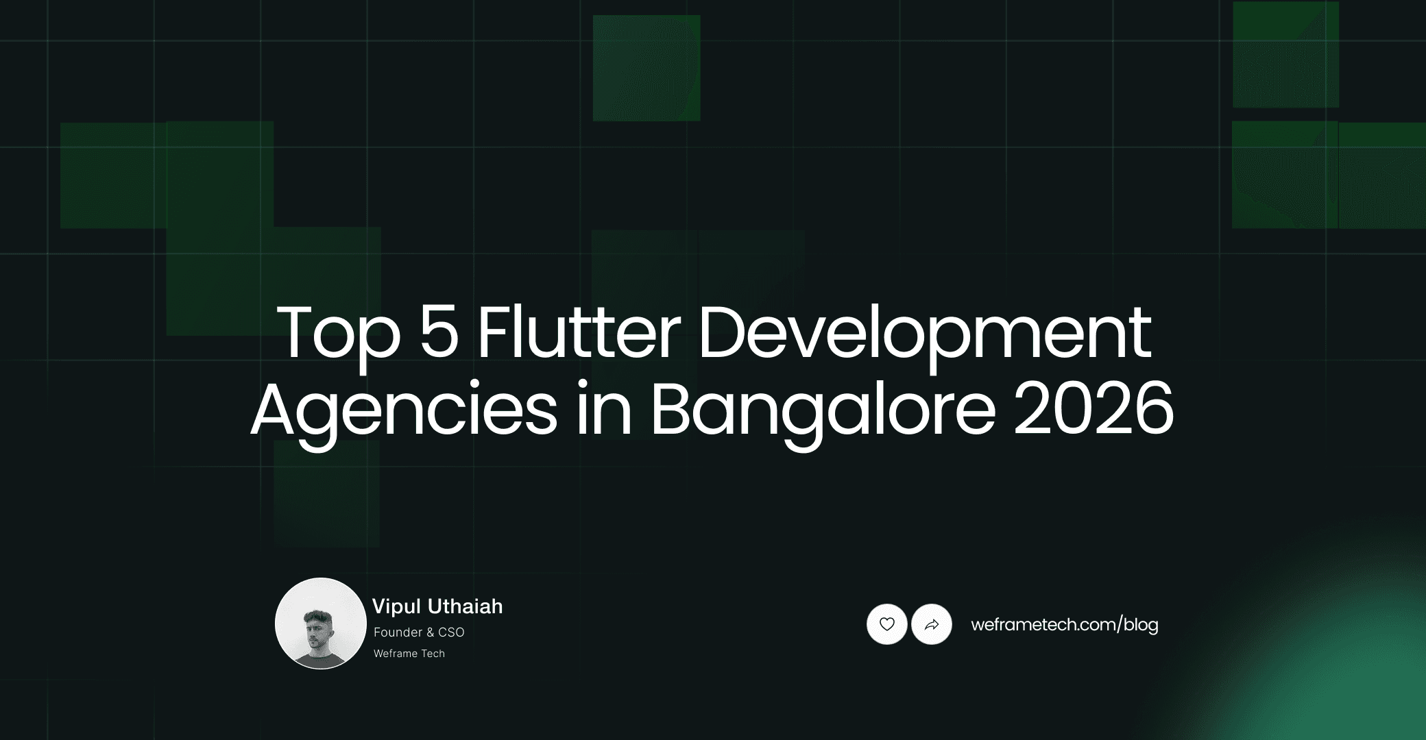 Top 5 Flutter Development Agencies in Bangalore 2026 | Build High-Performance Apps