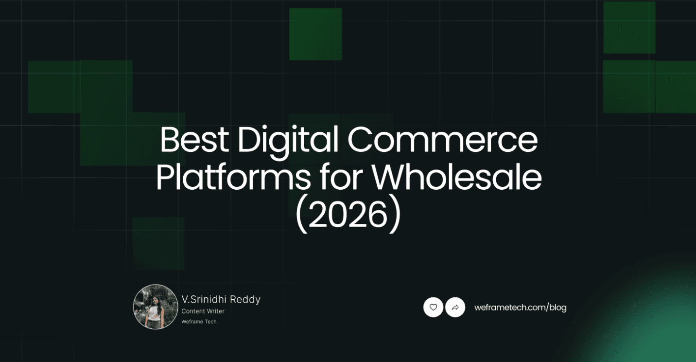 Best Digital Commerce Platforms for Wholesale (2026)