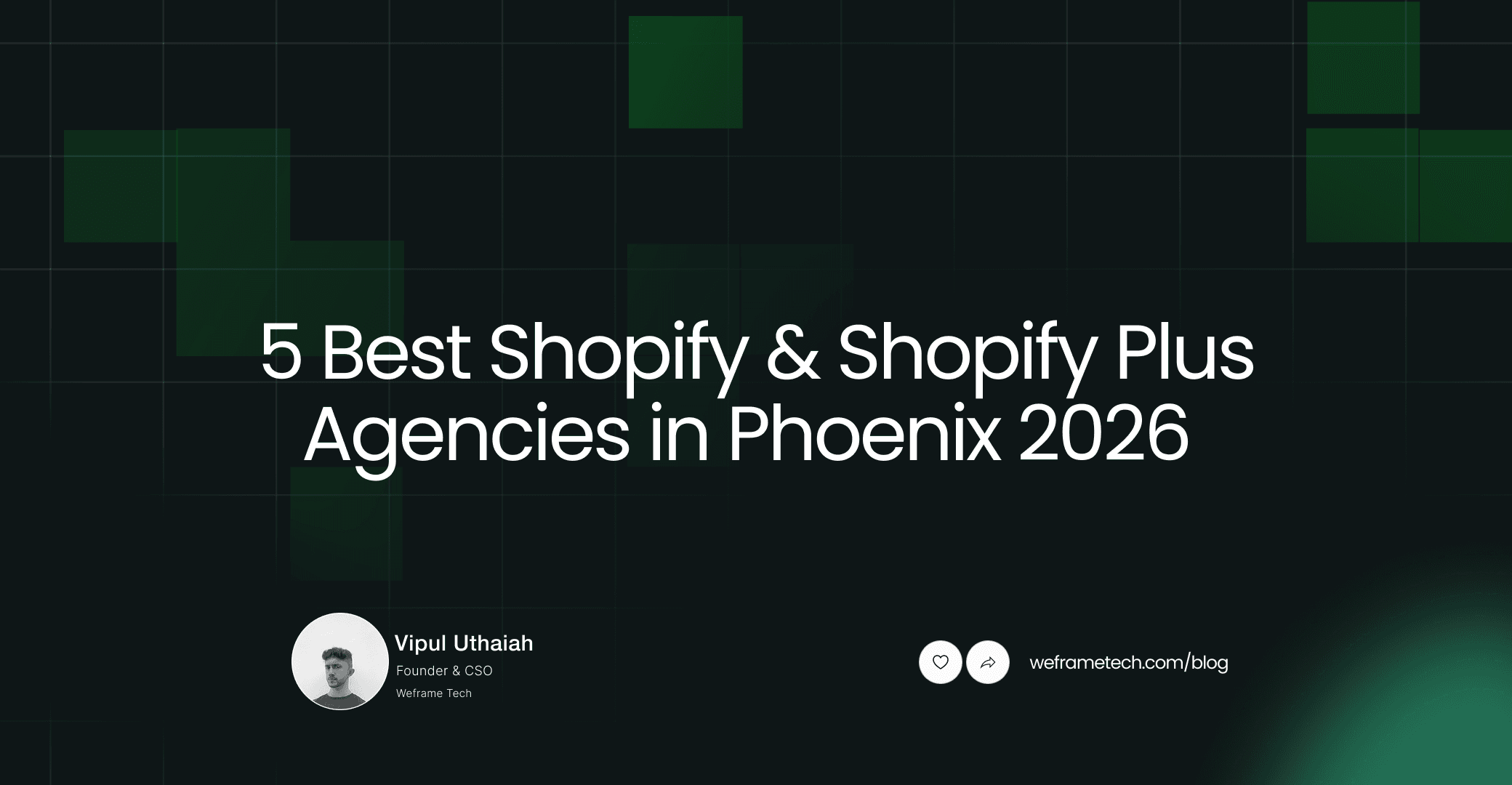 Build Fast, Sell Faster: 5 Best Shopify & Shopify Plus Agencies in Phoenix 2026 