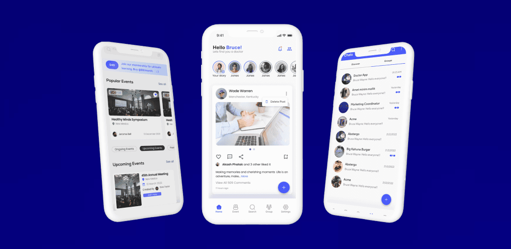 Custom Social Media App development case study- Doctors4Doctor