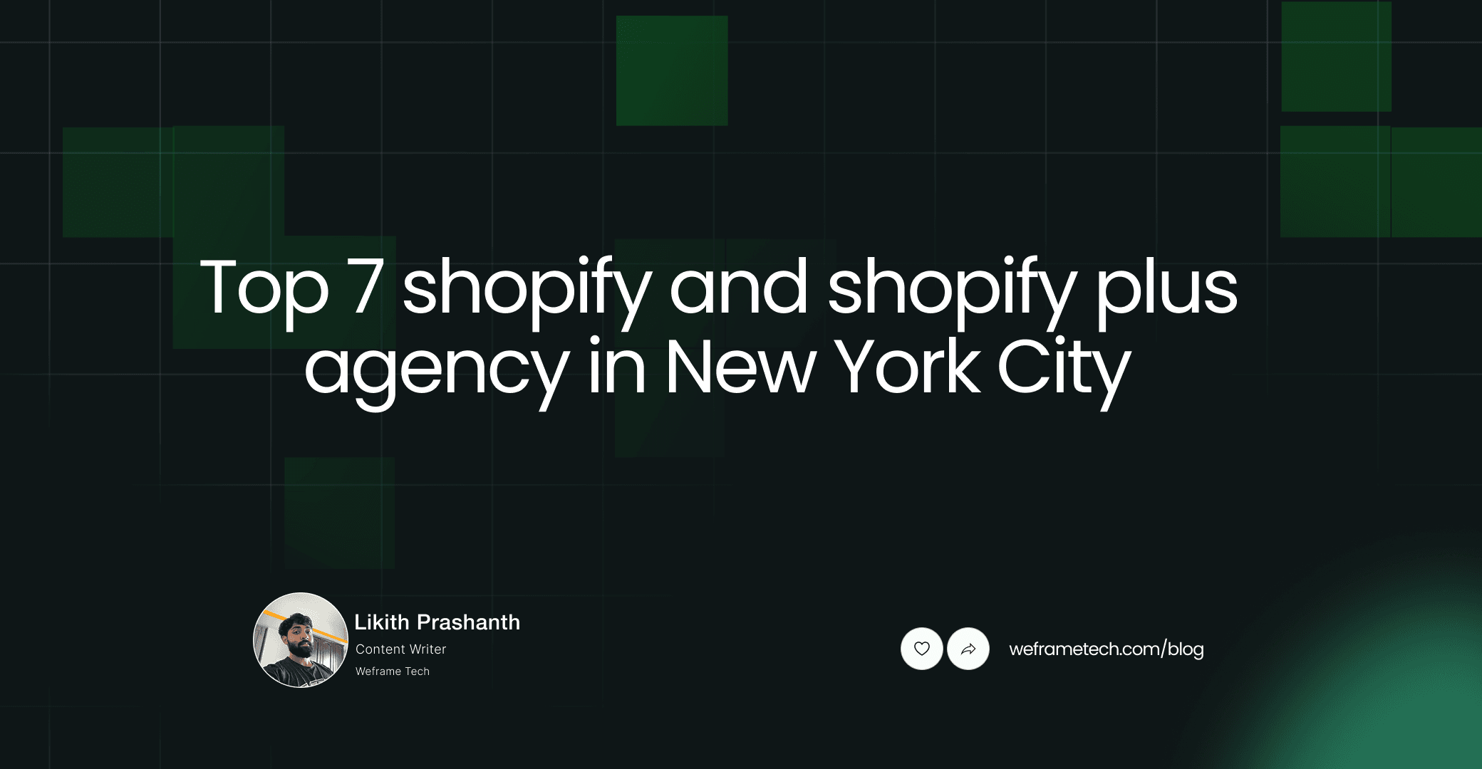 Top 7 shopify and shopify plus agency in New York City