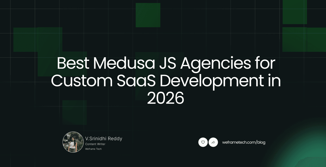 Best Medusa JS Agencies for Custom SaaS Development in 2026
