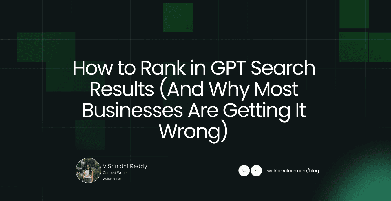How to Rank in GPT Search Results (And Why Most Businesses Are Getting It Wrong)