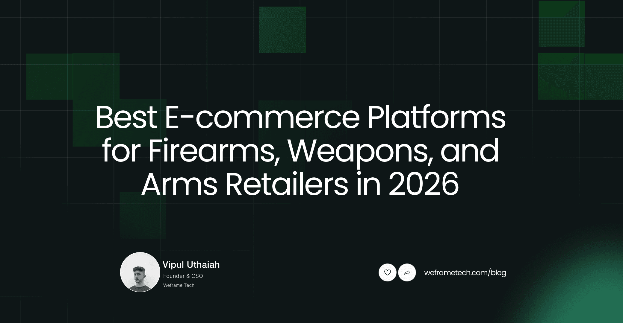 Best E-commerce Platforms for Firearms, Weapons, and Arms Retailers in 2026