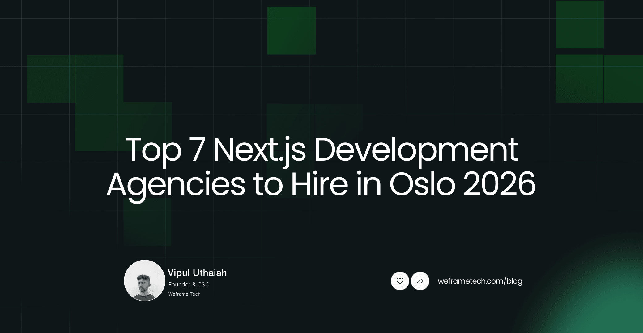 Best Next.js Development Agency in Oslo in 2026 to Scale Your Web Product With Confidence