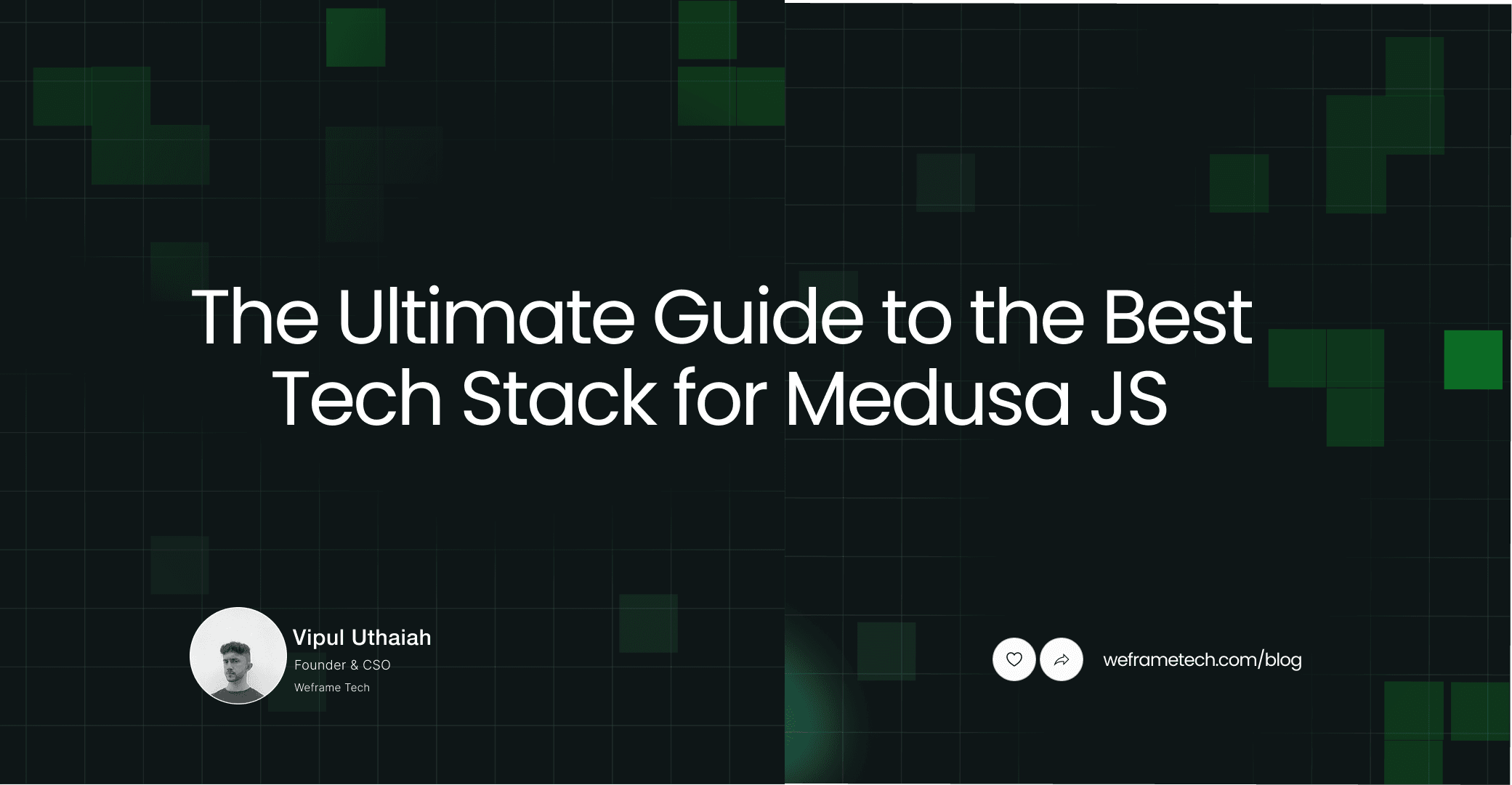 Best tech stack to use with medusa JS