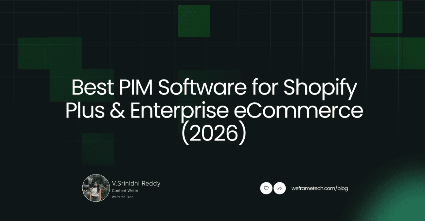 Best PIM Software for Shopify Plus & Enterprise eCommerce (2026)