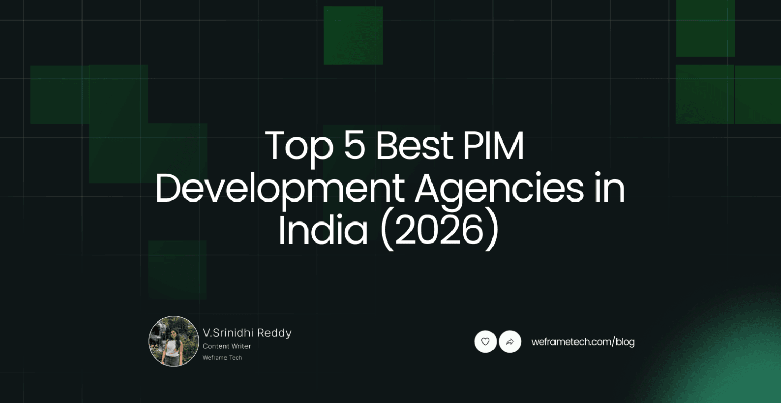 Top 5 Best PIM Development Agencies in India (2026)