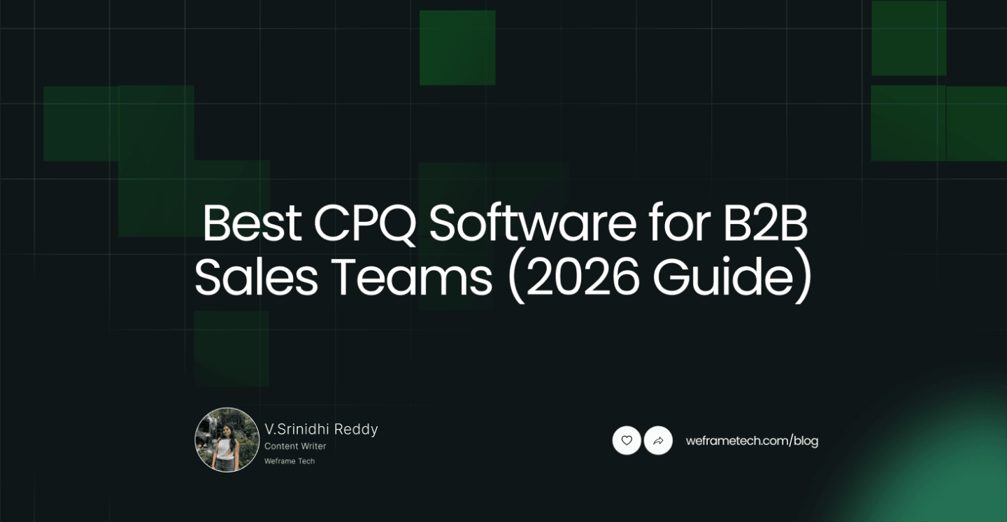 Best CPQ Software for B2B Sales Teams (2026)