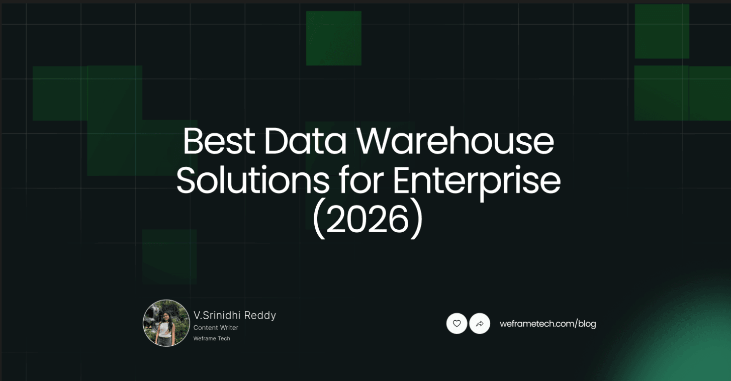 Best Data Warehouse Solutions for Enterprise (2026)