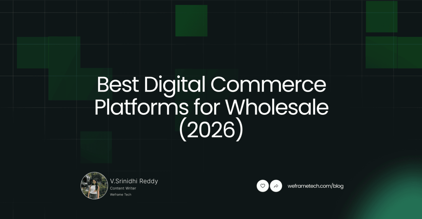 Best Digital Commerce Platforms for Wholesale (2026)