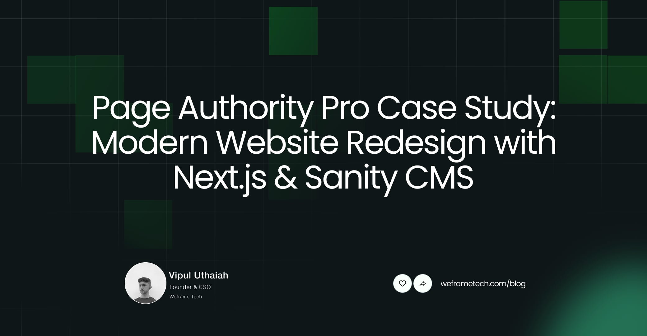 Page Authority Pro Case Study: Modern Website Redesign with Next.js & Sanity CMS