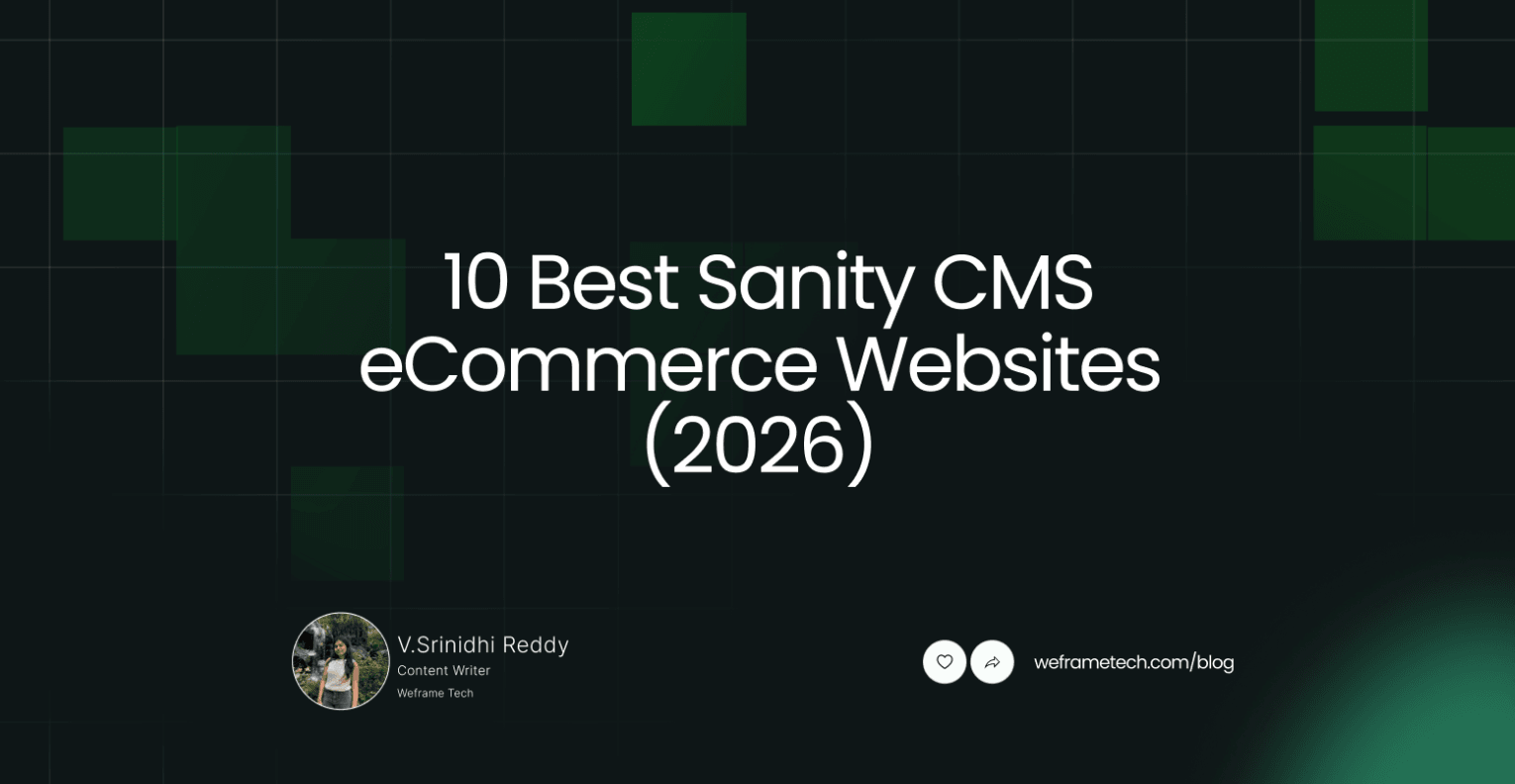 10 Best Sanity CMS eCommerce Websites (2026)