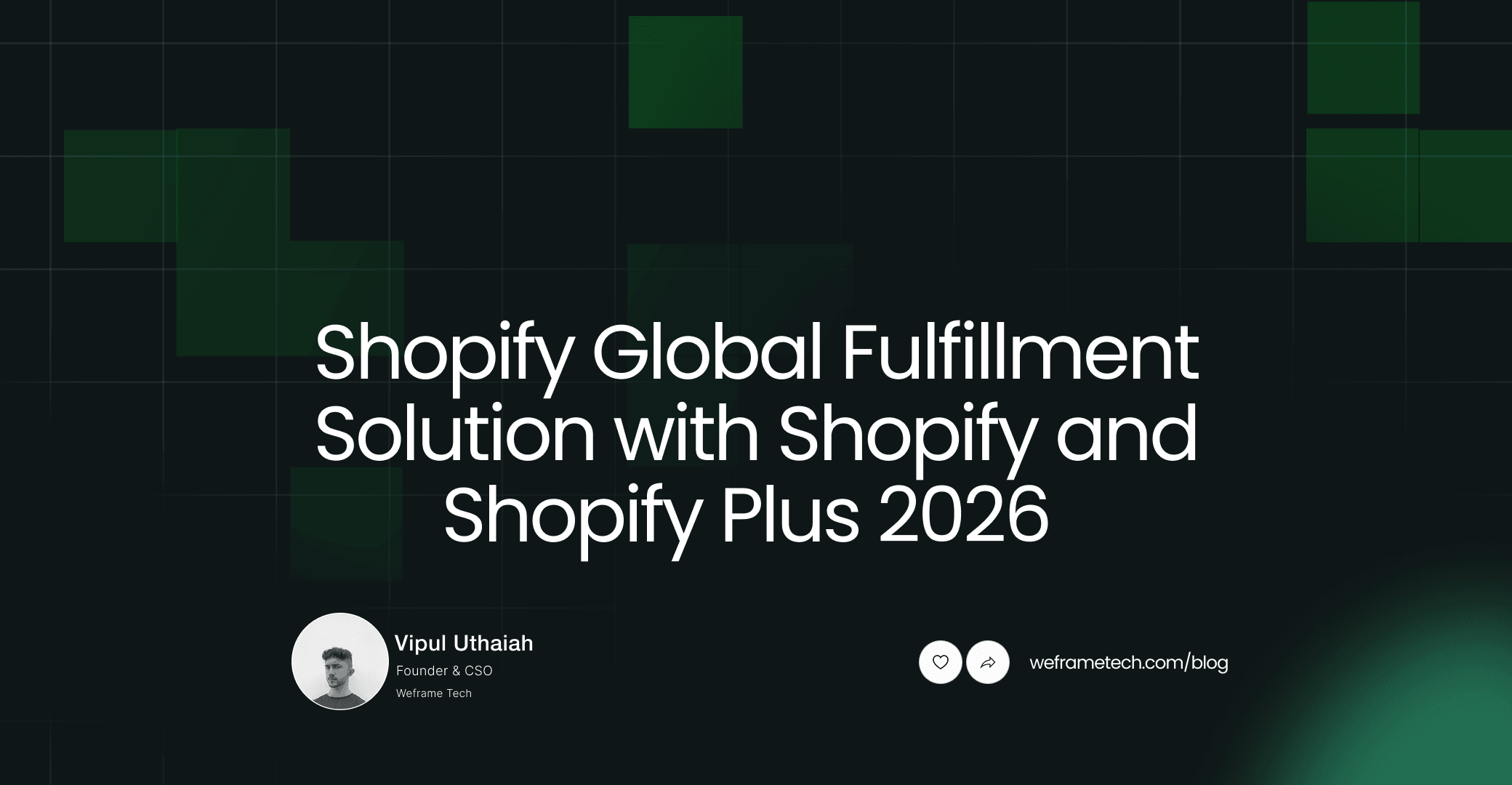 Shopify Global Fulfillment Solution with Shopify and Shopify Plus 2026 