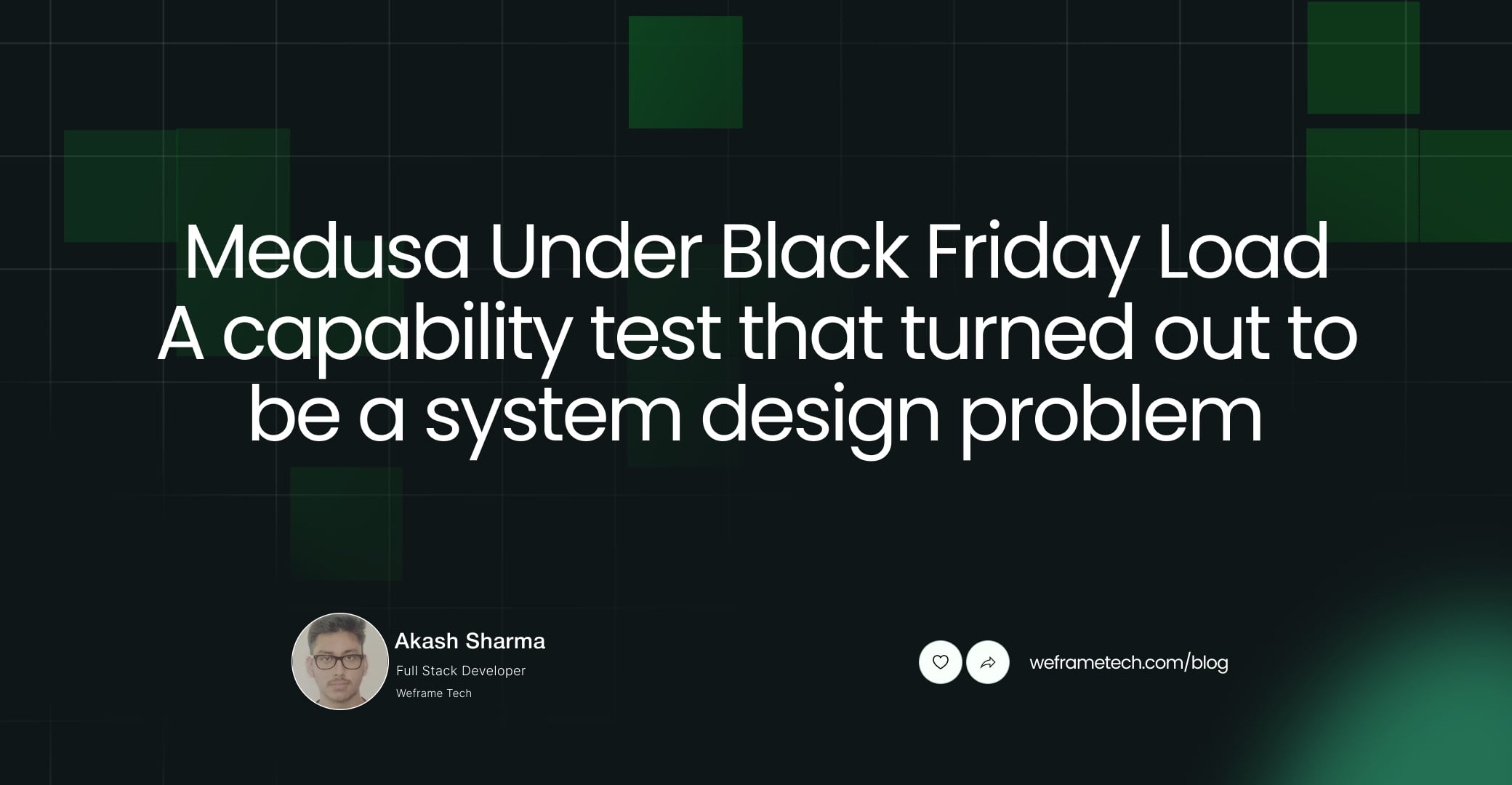 Medusa Under Black Friday Load A capability test that turned out to be a system design problem