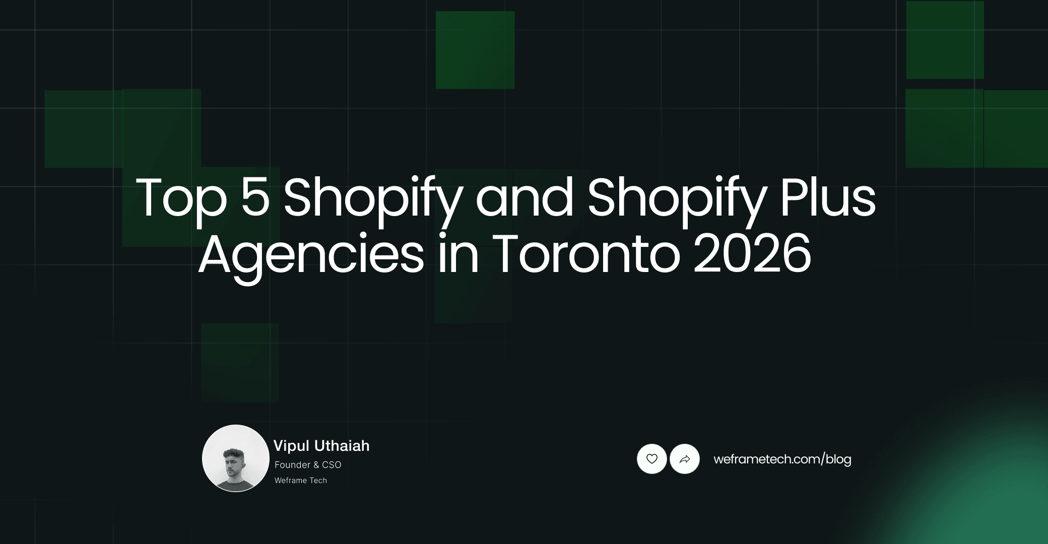 Top 5 Shopify and Shopify Plus Agencies in Toronto 2026