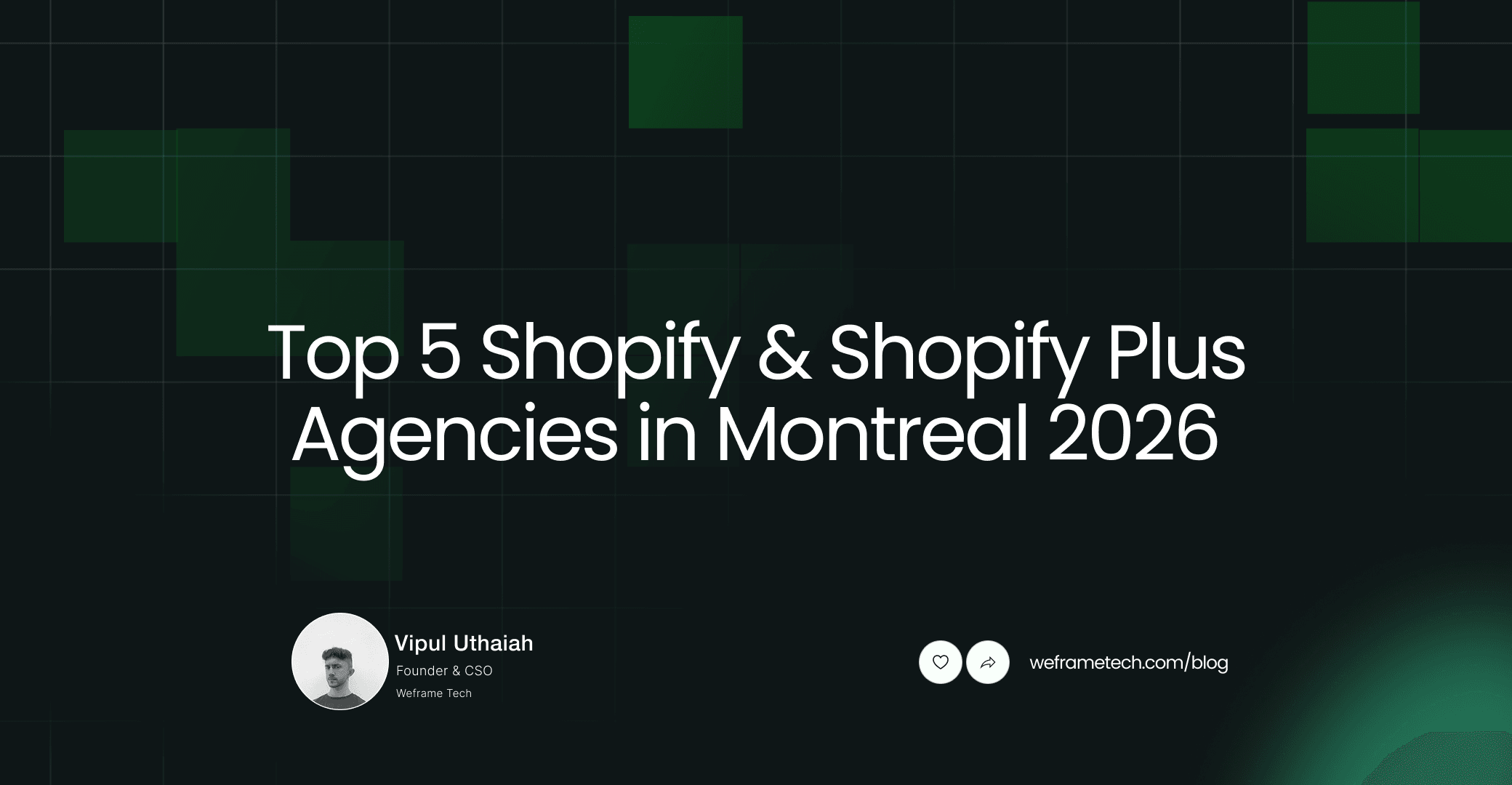 Top 5 Shopify & Shopify Plus Agencies in Montreal for Bilingual, High-Performance Stores 2026 