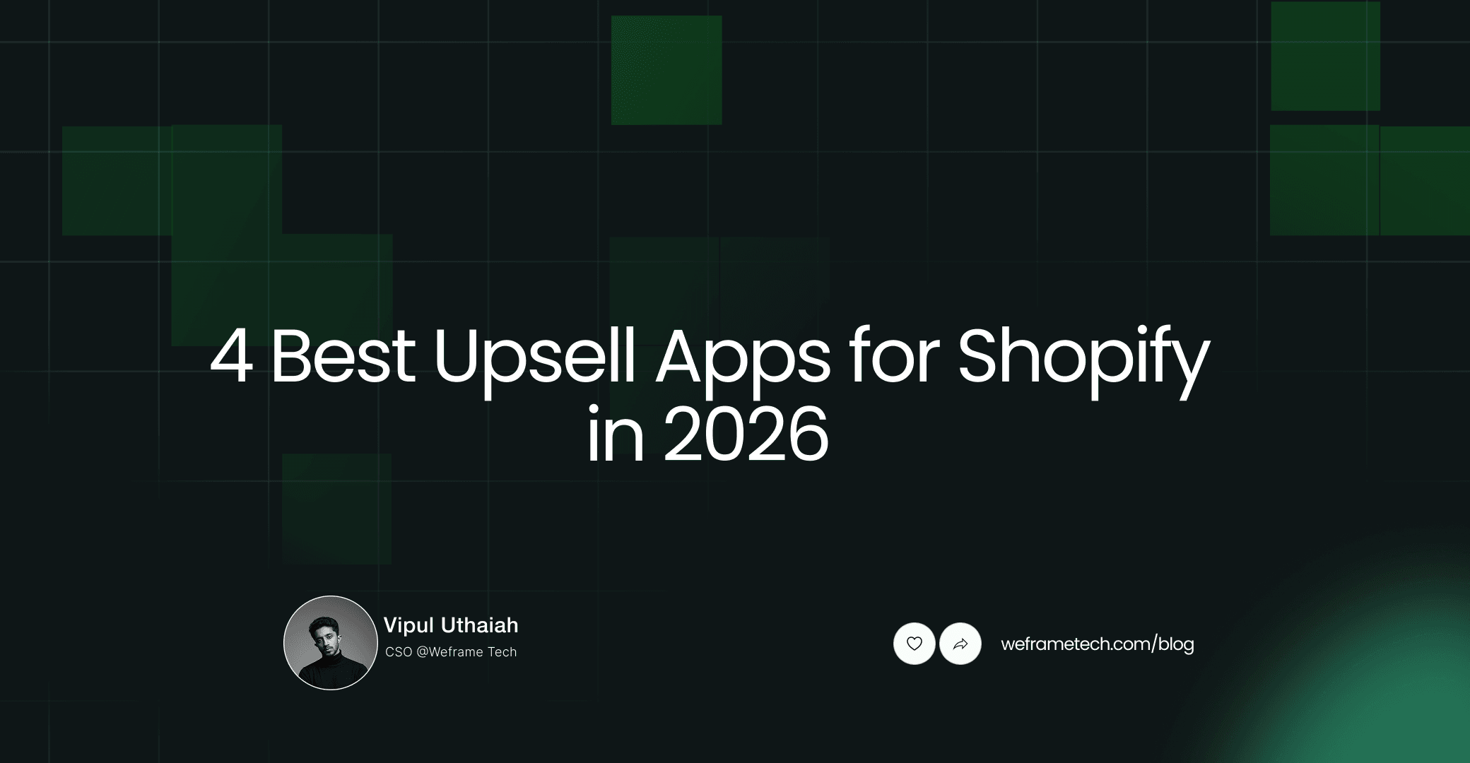 4 Best Shopify & Shopify Plus Upsell apps 2026 
