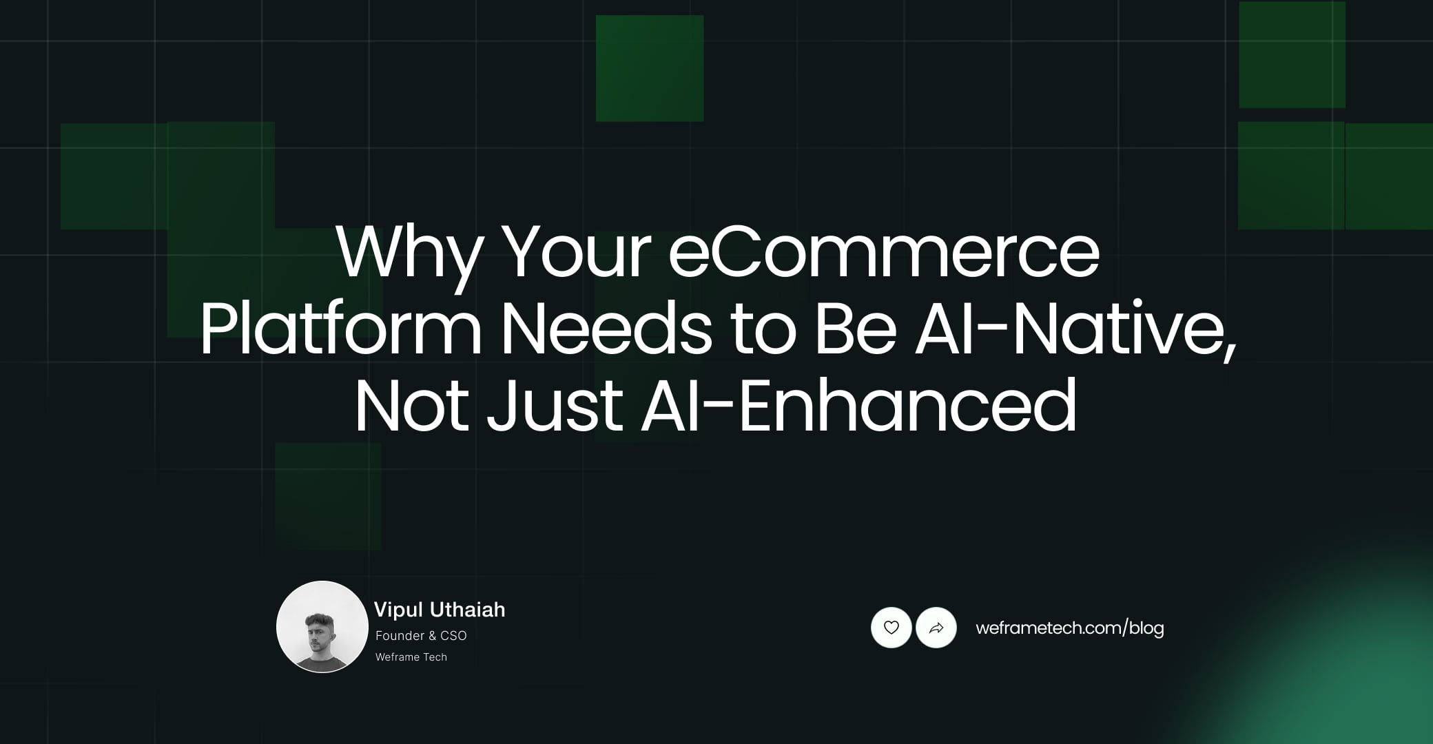 Why Your eCommerce Platform Needs to Be AI-Native, Not Just AI-Enhanced