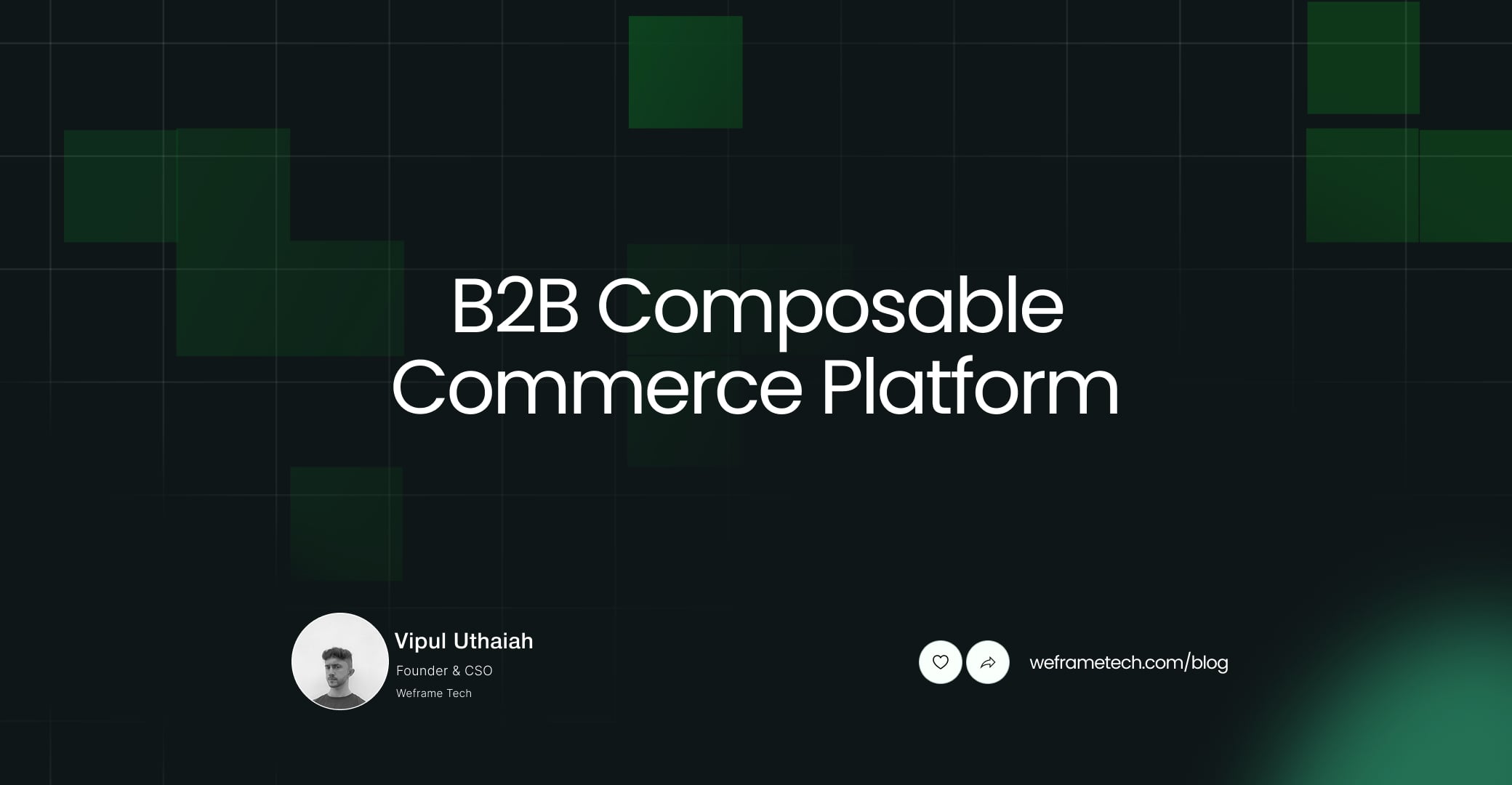 B2B Composable Commerce Platform