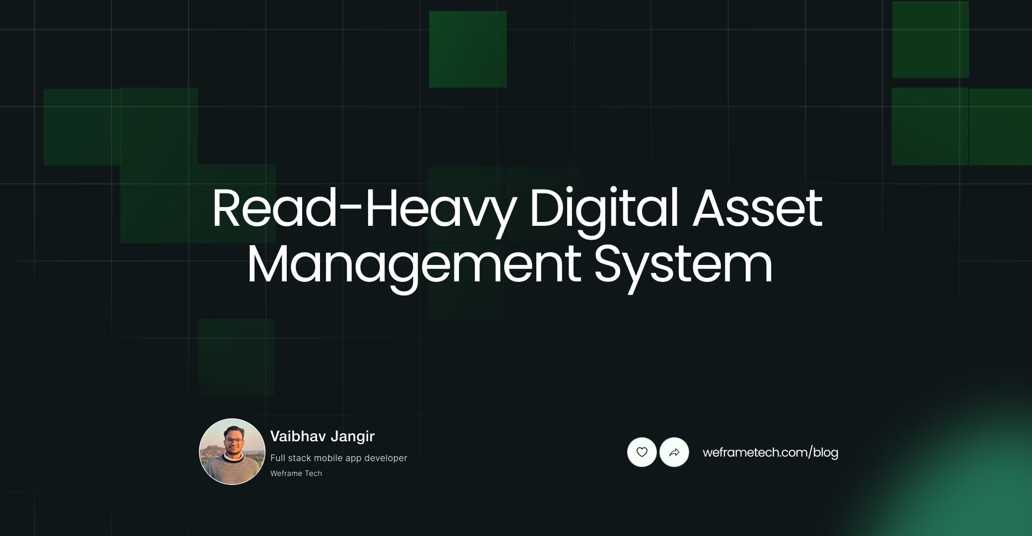 Read-Heavy Digital Asset Management System 