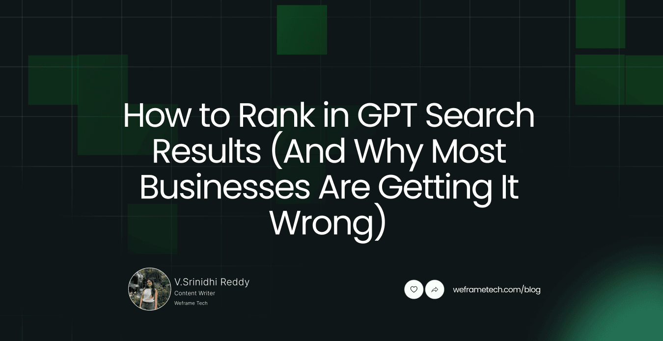 How to Rank in GPT Search Results (And Why Most Businesses Are Getting It Wrong)