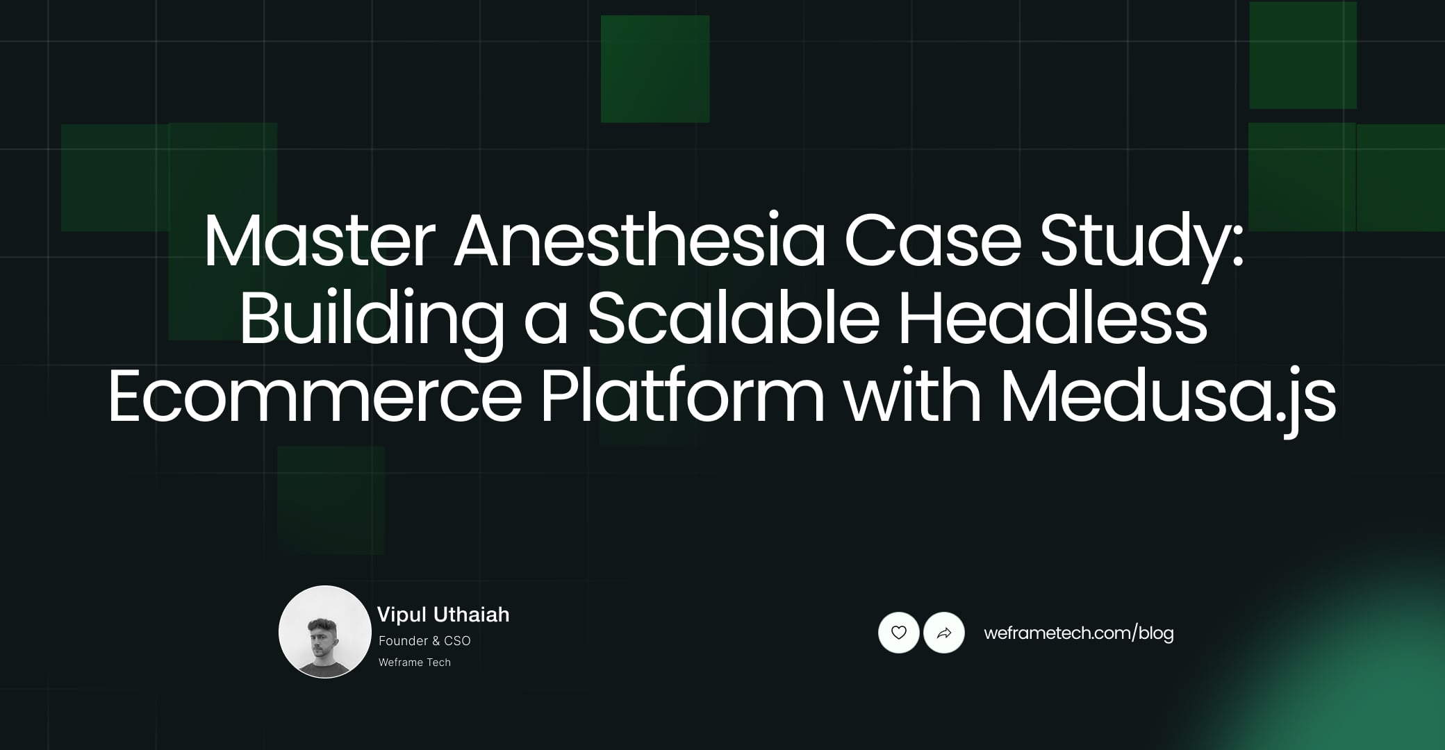 Master Anesthesia Case Study: Building a Scalable Headless Ecommerce Platform with Medusa.js