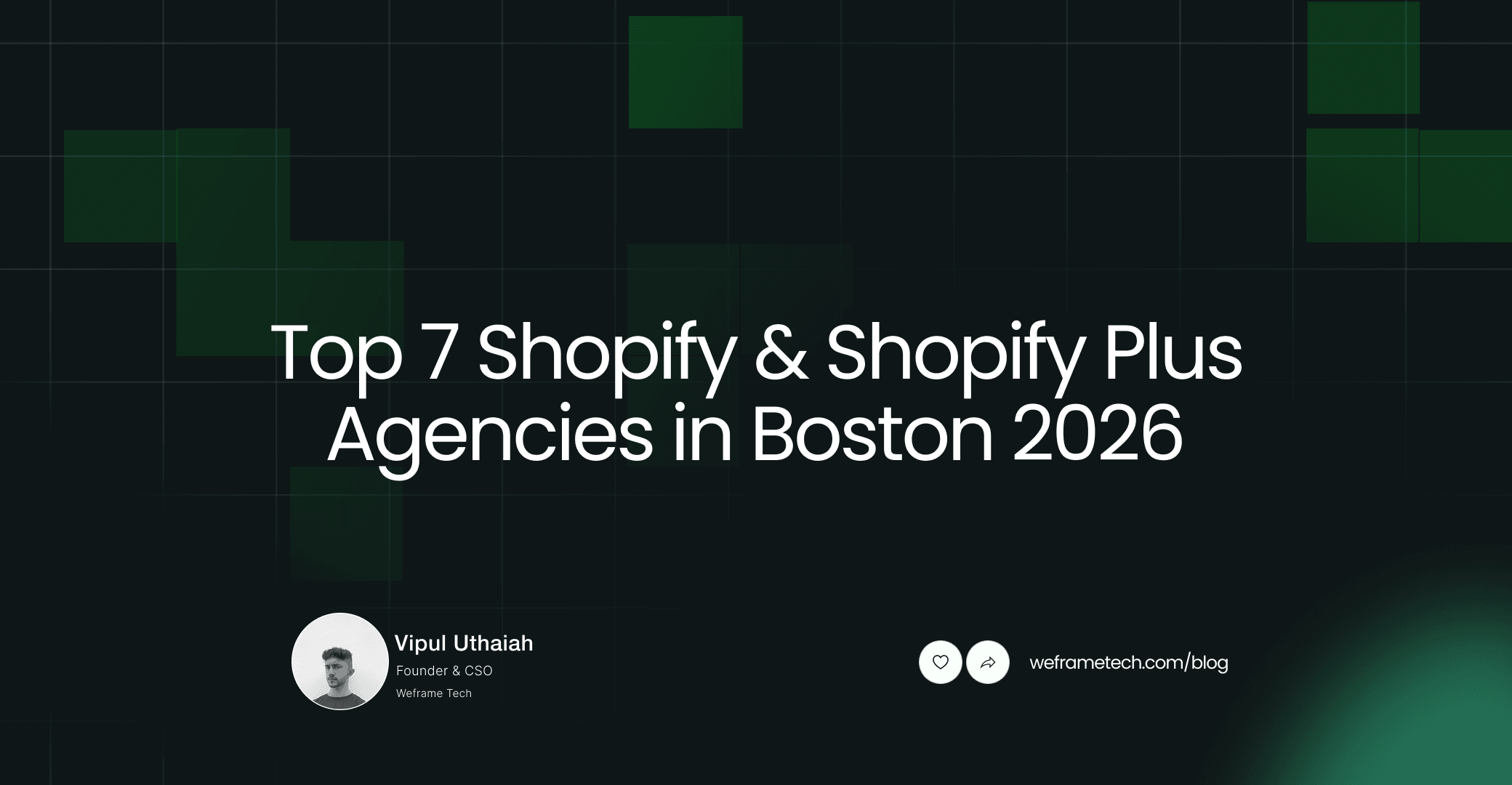 Top 7 Shopify & Shopify Plus Agencies in Boston in 2026 for Performance-First Stores