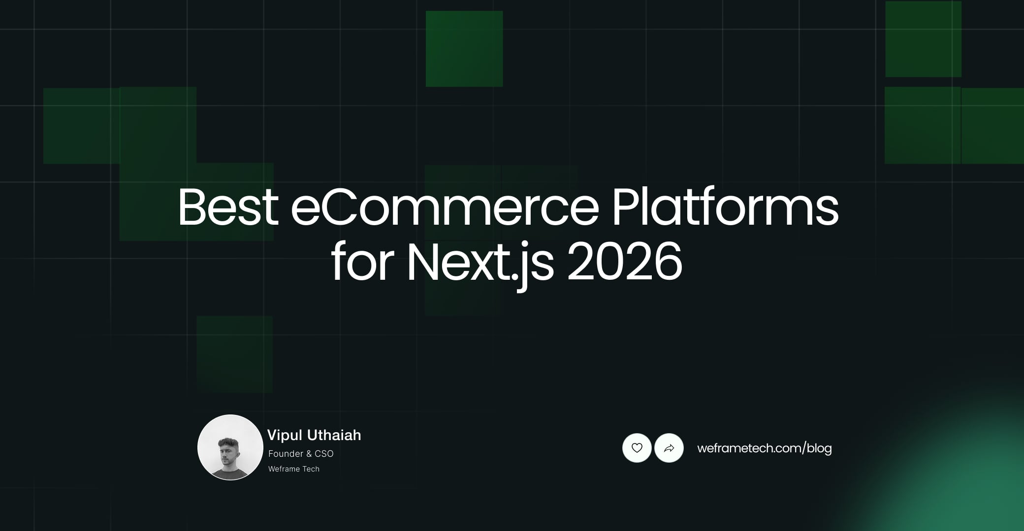 Best eCommerce Platforms for Next.js 2026