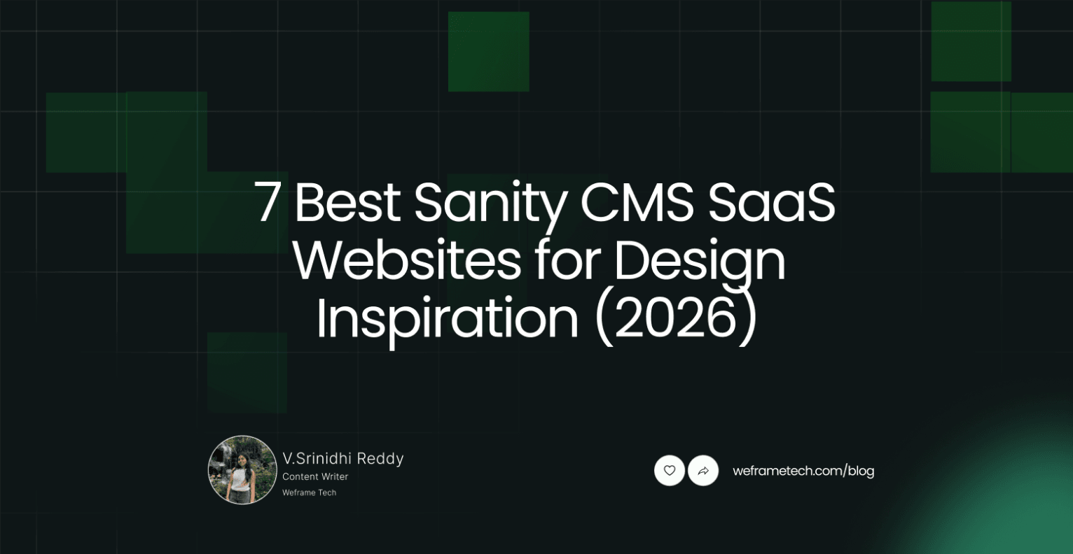 7 Best Sanity CMS SaaS Websites for Design Inspiration (2026)