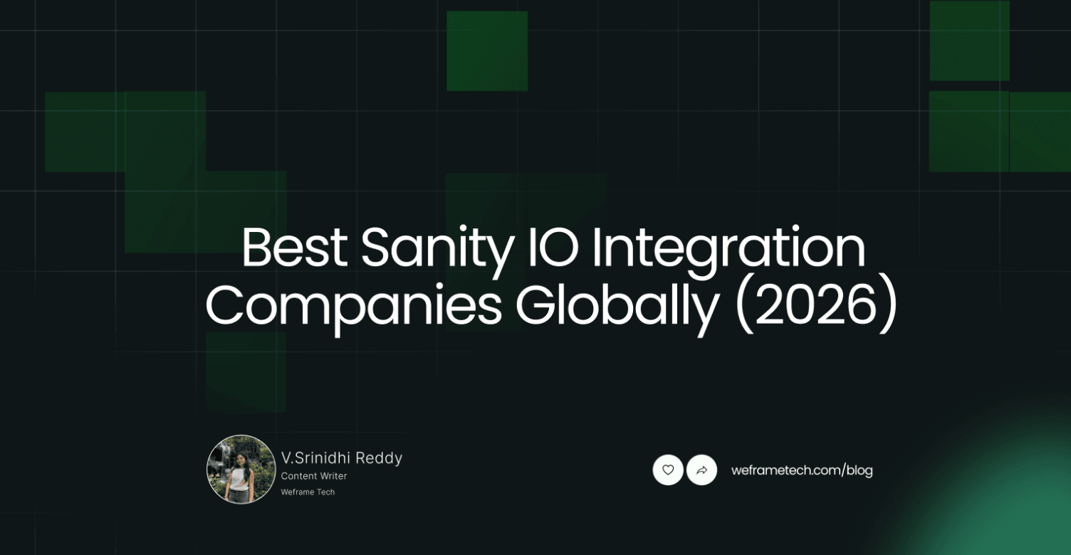 Best Sanity IO Integration Companies Globally (2026)