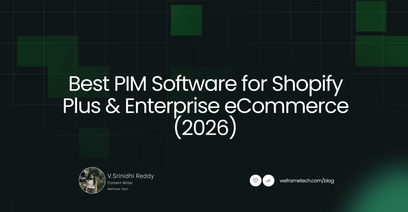 Best PIM Software for Shopify Plus & Enterprise eCommerce (2026)