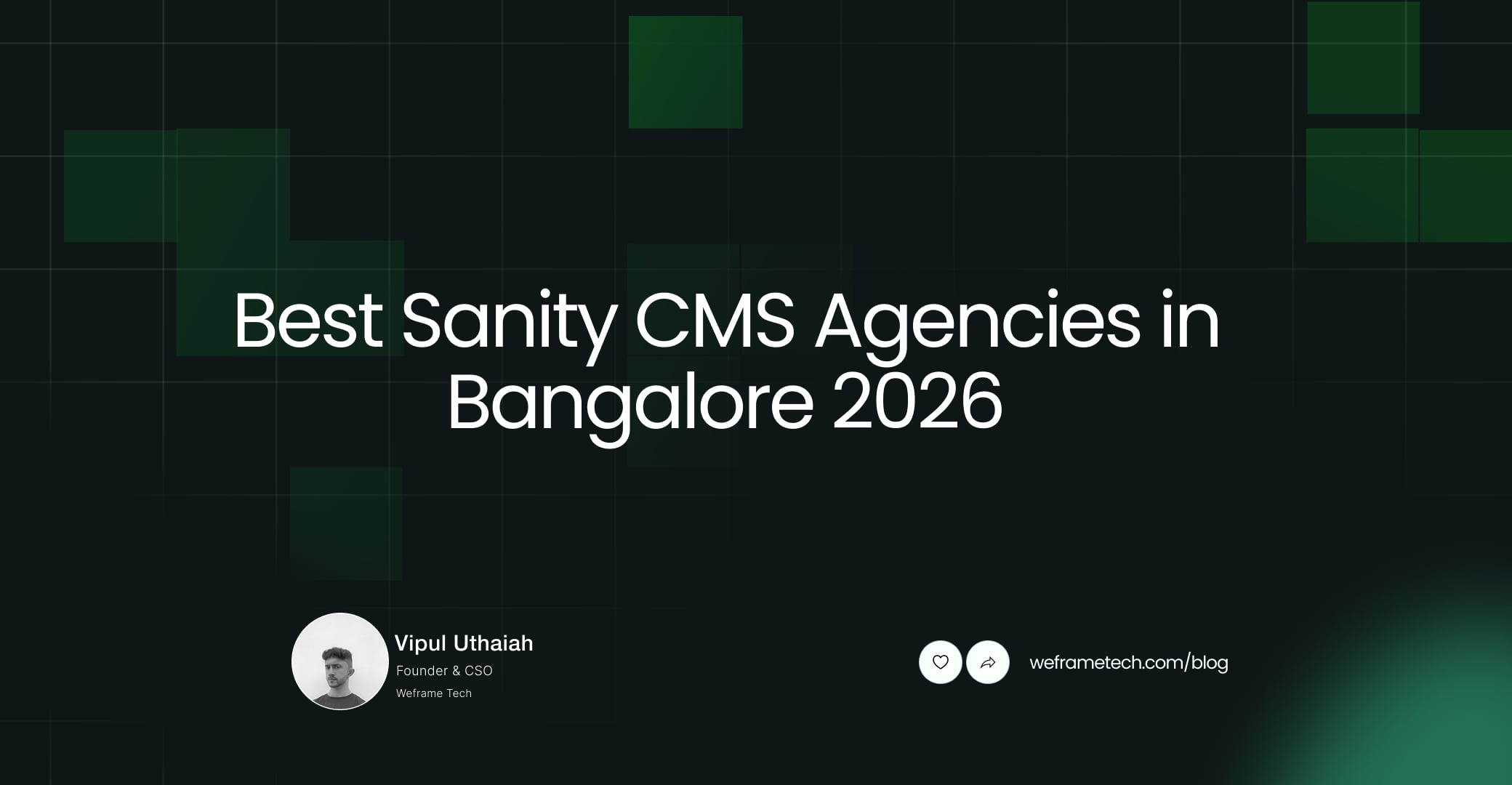 Best Sanity CMS Agencies in Bangalore 2026